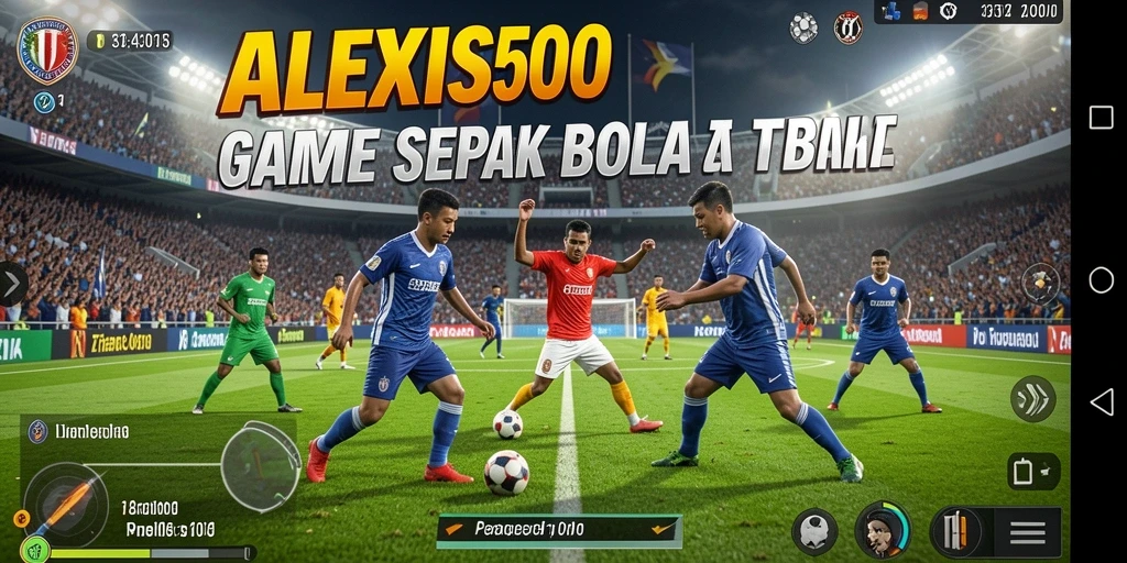 Screenshot utama ALEXIS500 menampilkan gameplay seru saat bertanding.