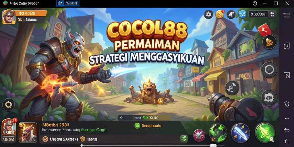 Gameplay COCOL88 menampilkan pertempuran strategi yang mendebarkan dan menantang.