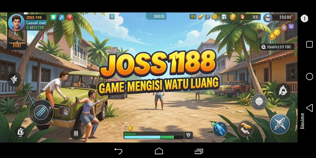 Screenshot JOSS188 menampilkan gameplay menarik dan penuh warna dalam genre Casual.