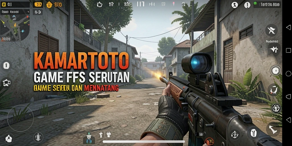 Tampilan gameplay KAMARTOTO yang penuh aksi dan mendebarkan.