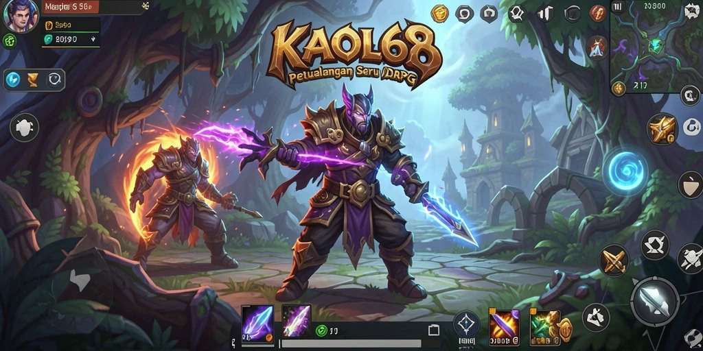 Gameplay seru KAOL68 dengan pertarungan dinamis yang menantang.