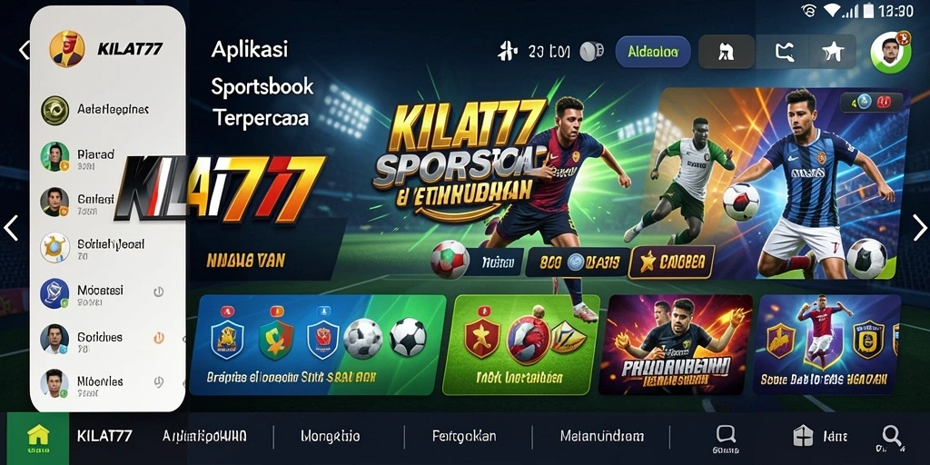 Tampilan menarik dari gameplay taruhan olahraga di KILAT77.