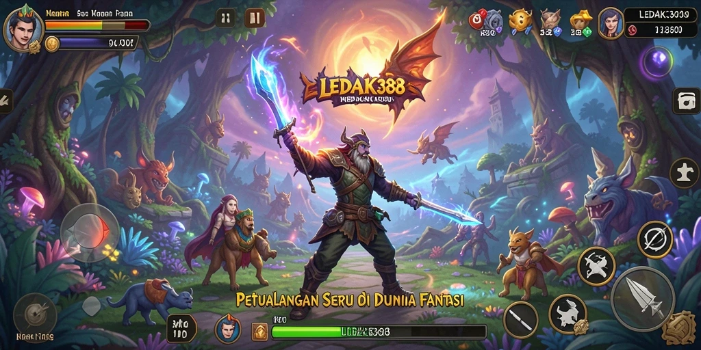 Gameplay LEDAK388 yang seru dan penuh petualangan.
