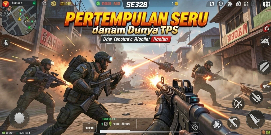 Gameplay SE328 penuh aksi dan pertempuran seru.
