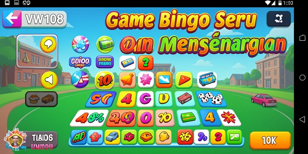 Tampilan gameplay seru dalam permainan Bingo VW108.